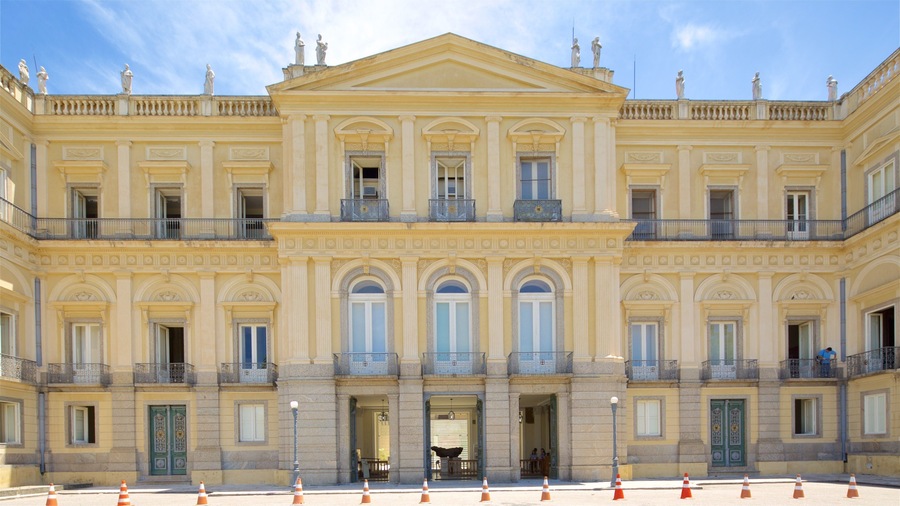 Quinta da Boa Vista showing heritage architecture