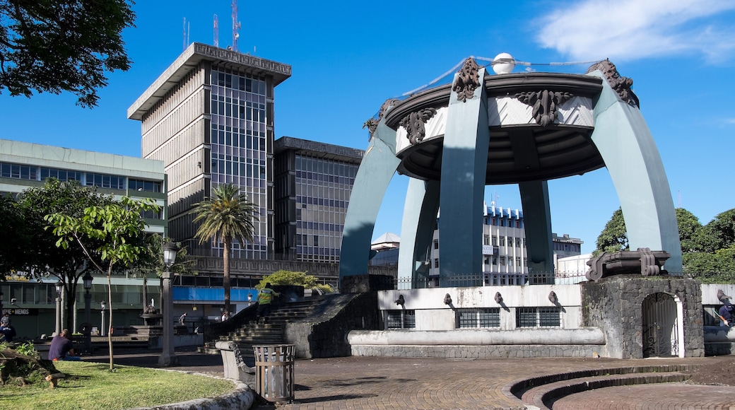 Parque Central de San José en Costa Rica
