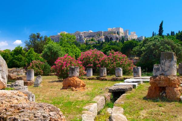 古代アゴラ どの含み 遺跡・遺産, 崩れた建物 と 遺跡