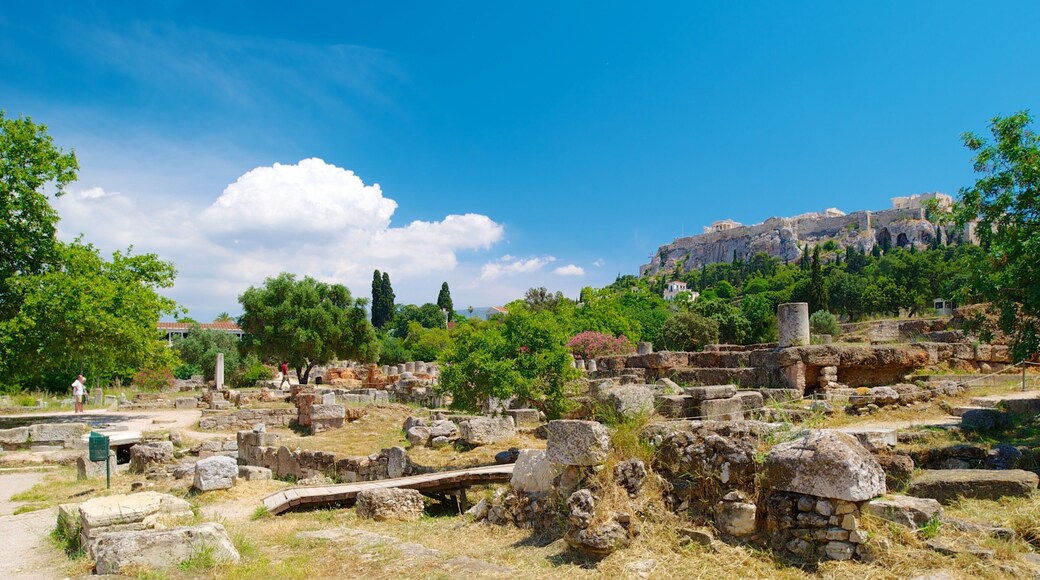 Ancient Agora featuring heritage elements, heritage architecture and a ruin
