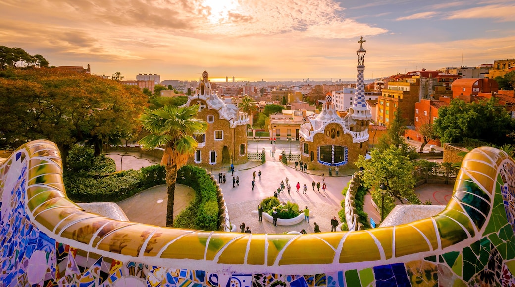 Guell park in Barcelona