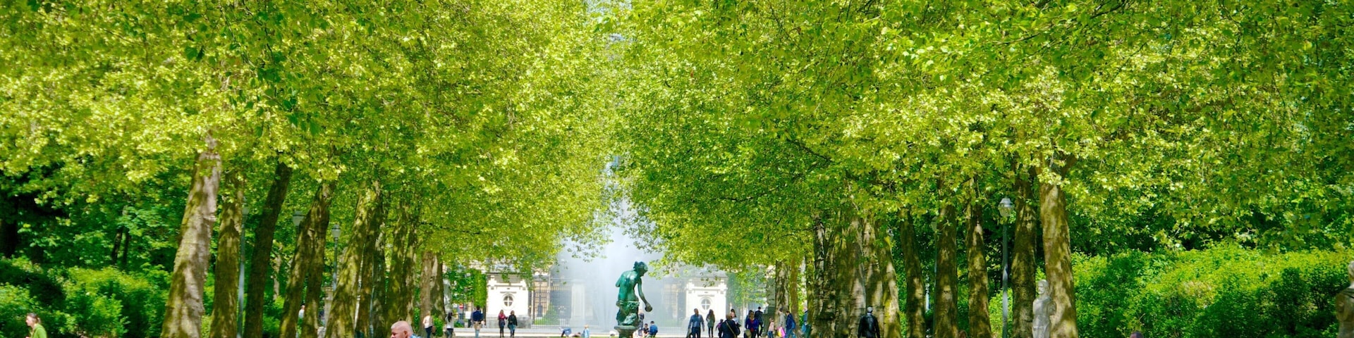 Brussels Park featuring cycling and a park