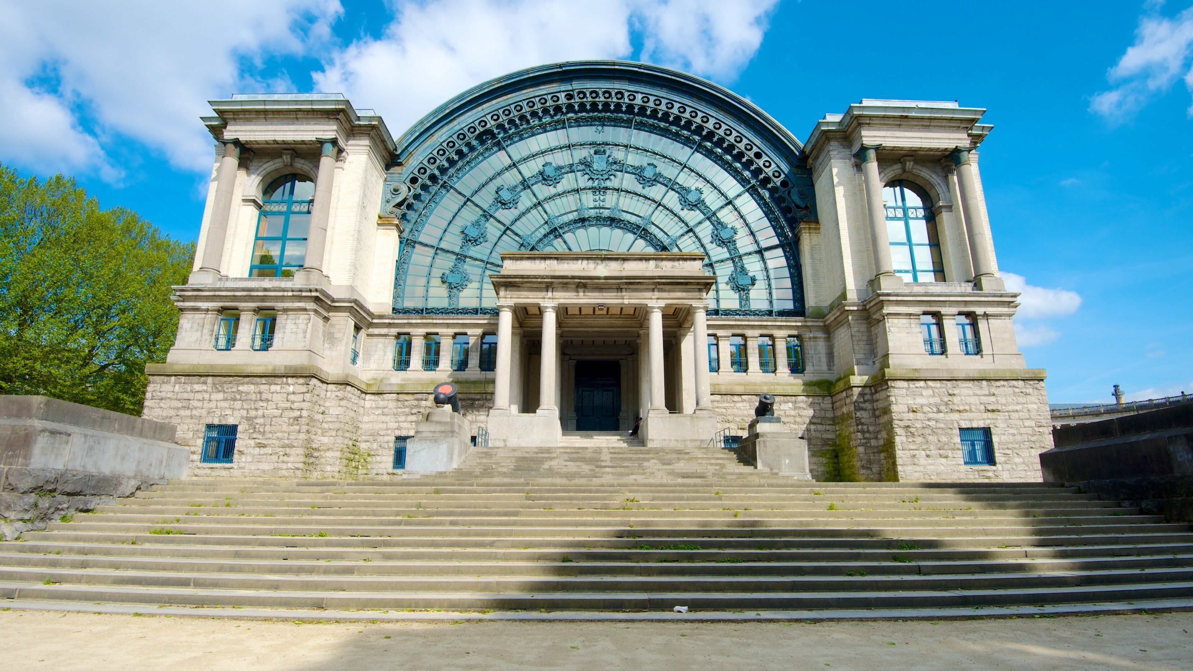 Jubilee Park which includes an administrative building and heritage architecture