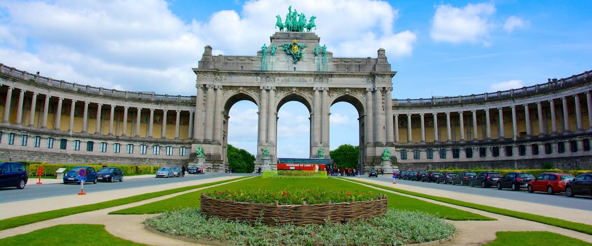 Jubilee Park inclusief een tuin en historische architectuur