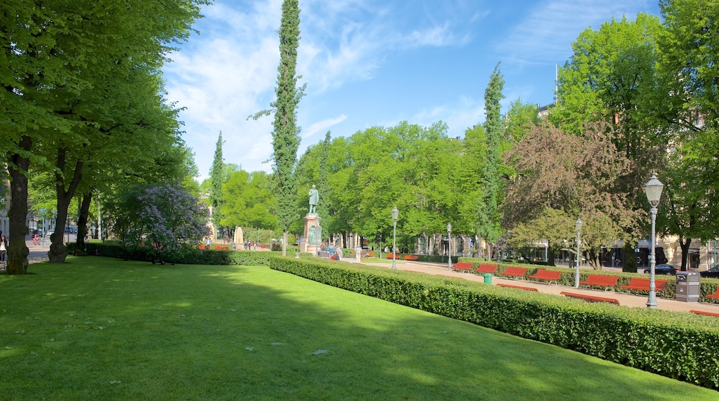 Esplanadi toont een tuin