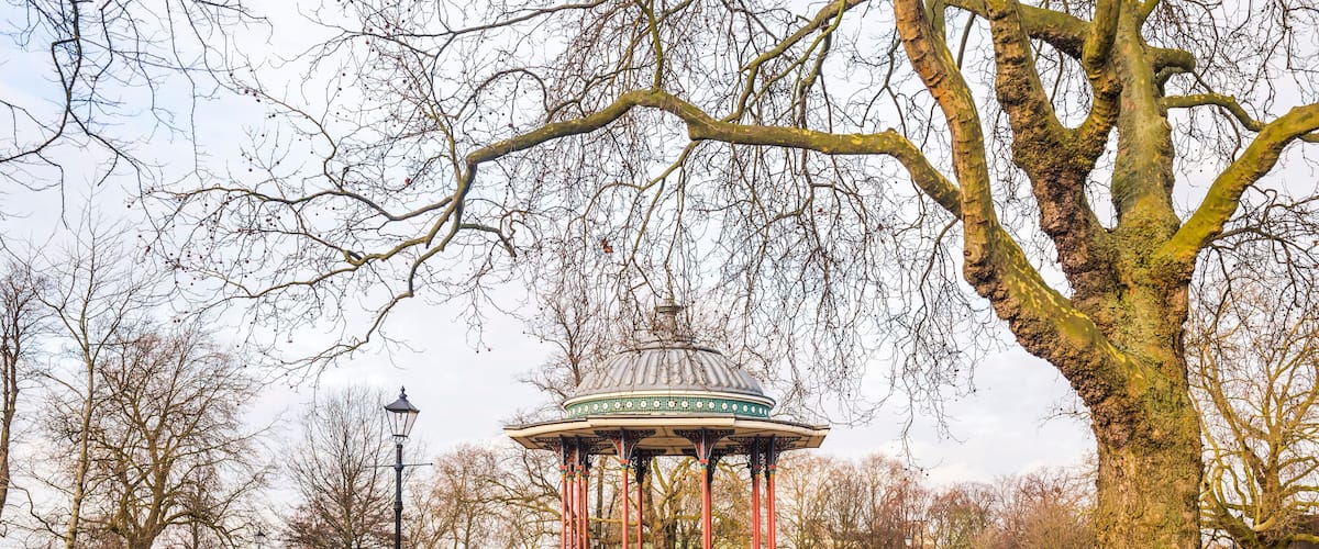 Clapham Common Bandstand, Lambeth Borough, London, England, United Kingdom