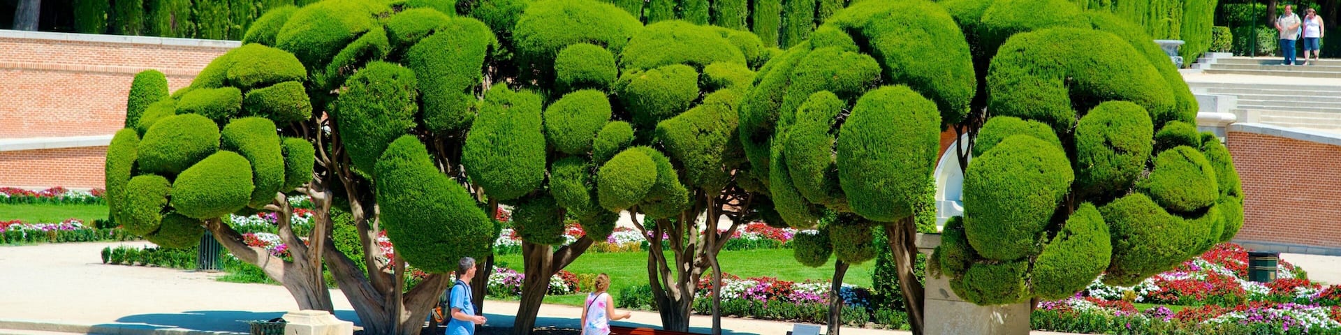 Retiro-Park mit einem Garten