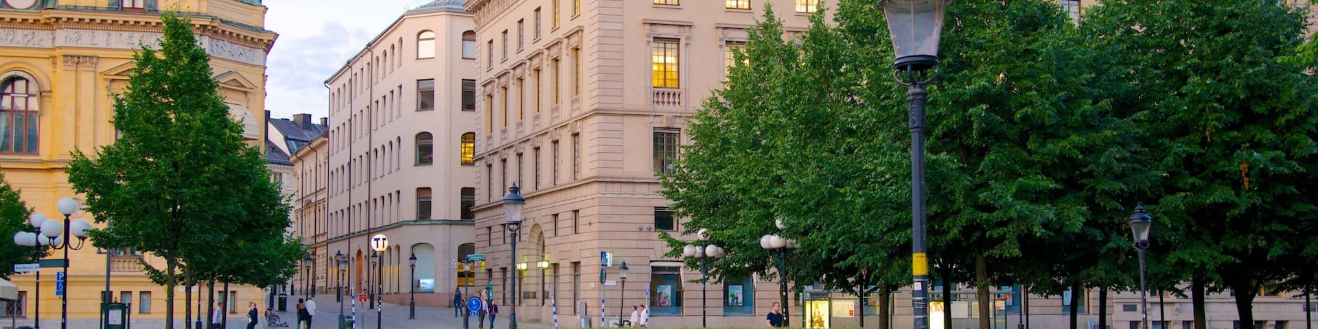 King\'s Garden which includes a park and heritage architecture