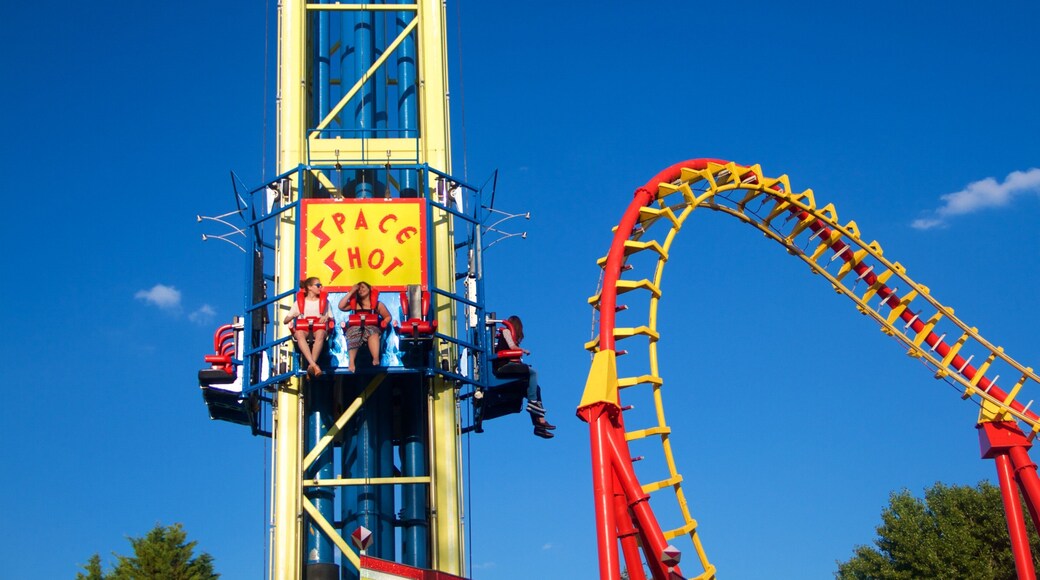 Prater which includes rides