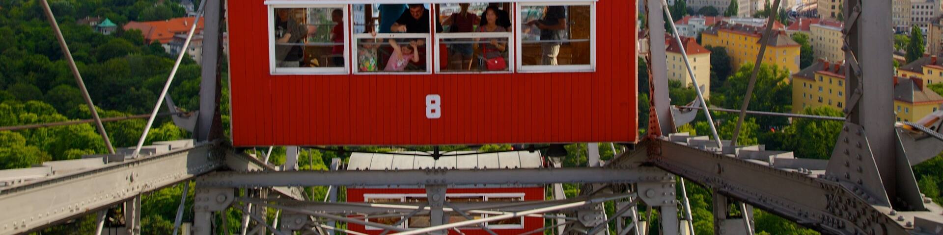 プラーター公園 どの含み 都市 と アトラクション 及び 家族