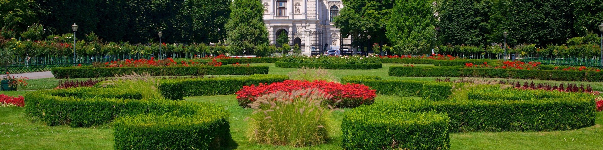 Volksgarten mostrando um parque