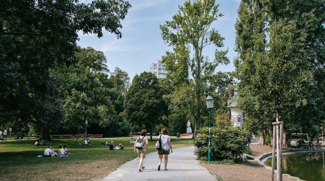 Stadtpark which includes a park as well as a couple