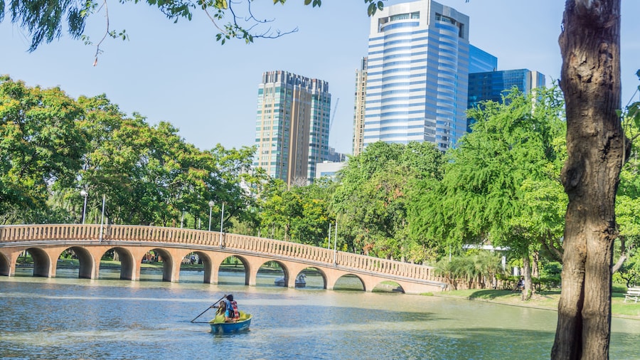 CHATUCHAK PARK, A large public park that sits next to Chatuchak Weekend Market in Bangkok Thailand.; Shutterstock ID 624283175