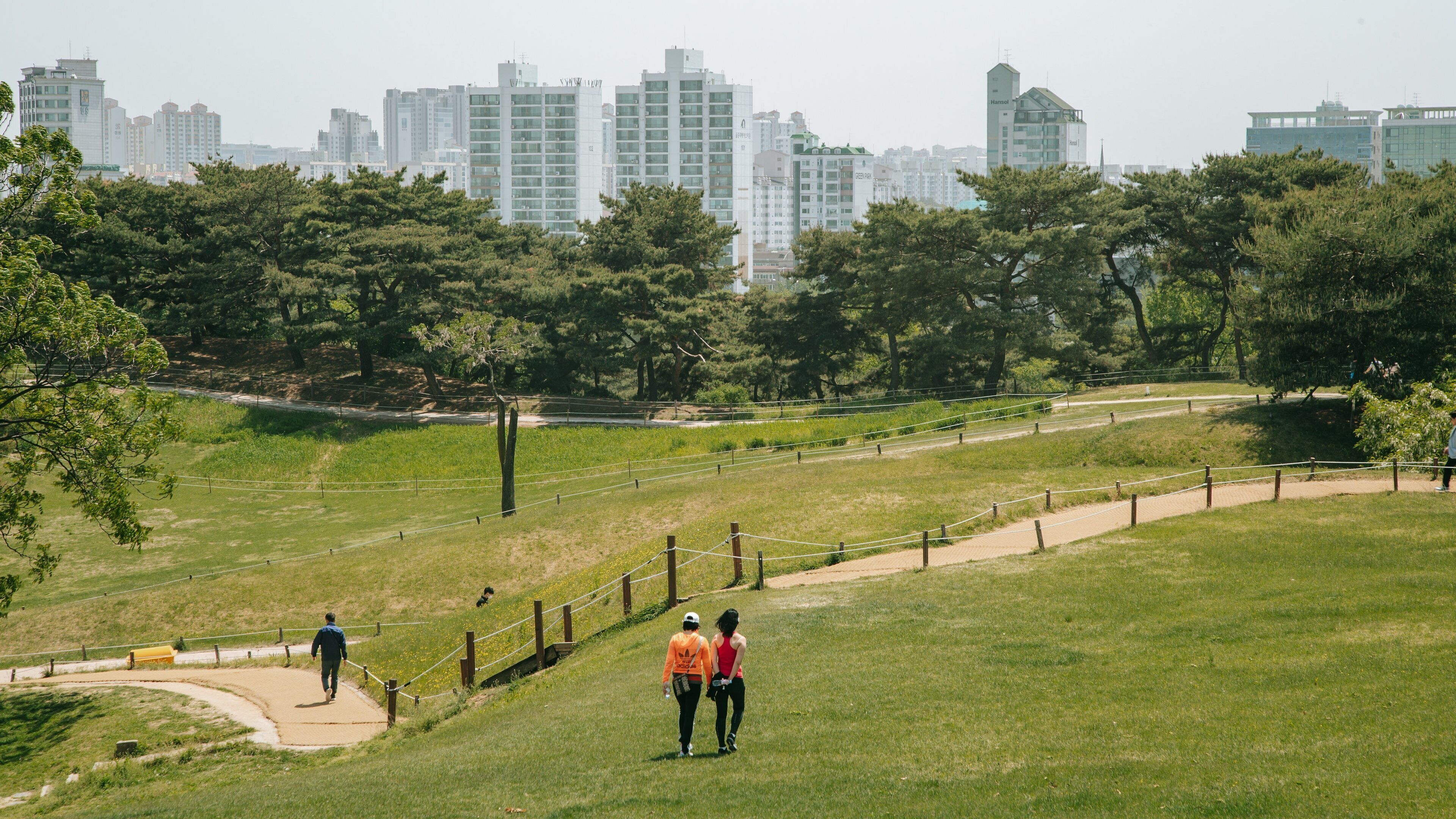 Olympic Park which includes a garden as well as a couple