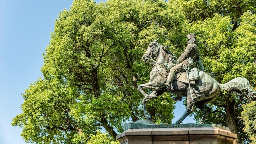 JEETXM Monument of Prince Kitashirakawa Yoshihisa at Kitanormaru Koen, Tokyo, Japan | Denkmal von Prinz Kitashirakawa Yoshihisa im Kitanormaru Koen, Tokio, J