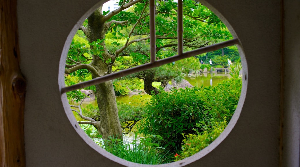 Tennoji Park featuring interior views and a park