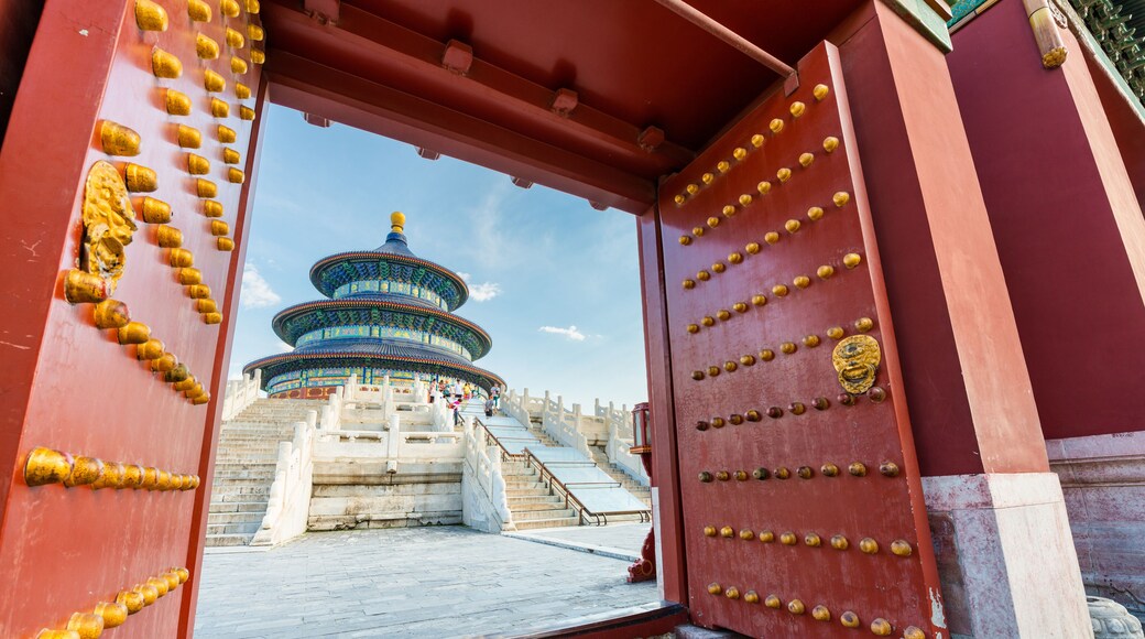 Beijing, China at The Temple of Heaven