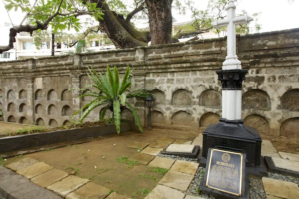 Paco Park which includes religious aspects, a cemetery and heritage elements