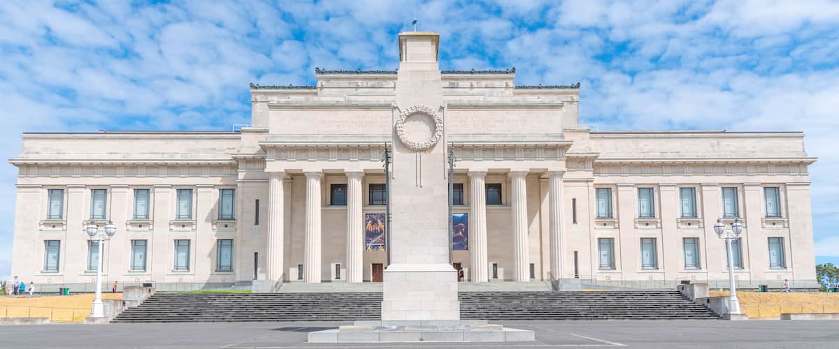 Auckland War Memorial Museum in New Zealand