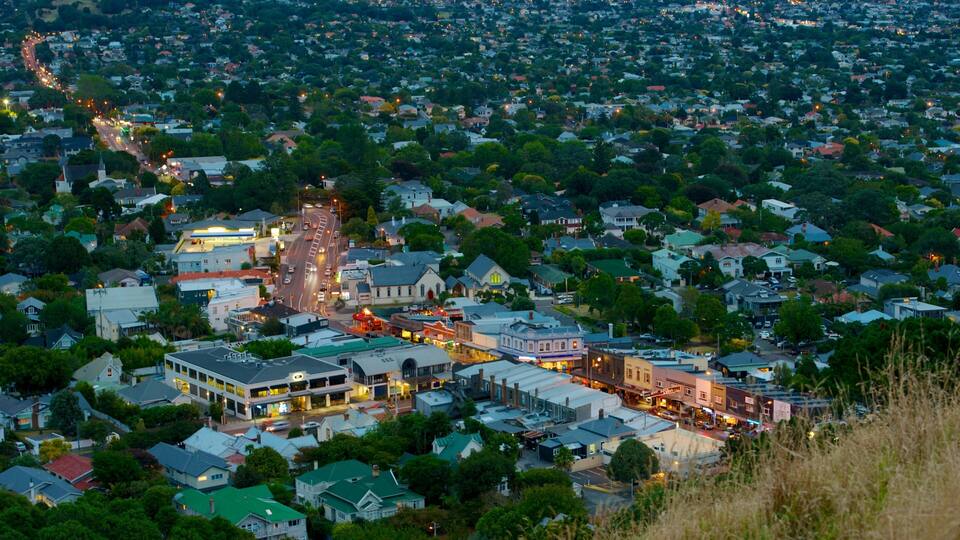 Mt. Eden que inclui uma cidade