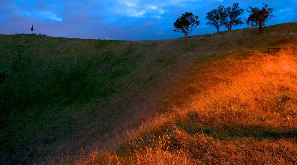 Mt. Eden which includes tranquil scenes and landscape views