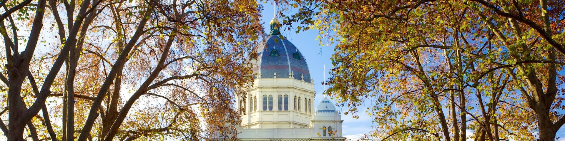 カールトン ガーデンズ 表示 遺跡 と 公園