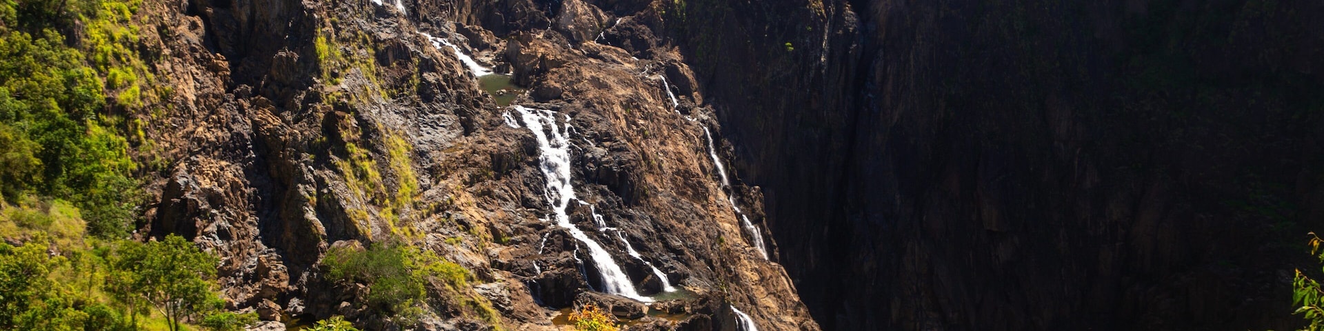 Barron Gorge National Park which includes a river or creek