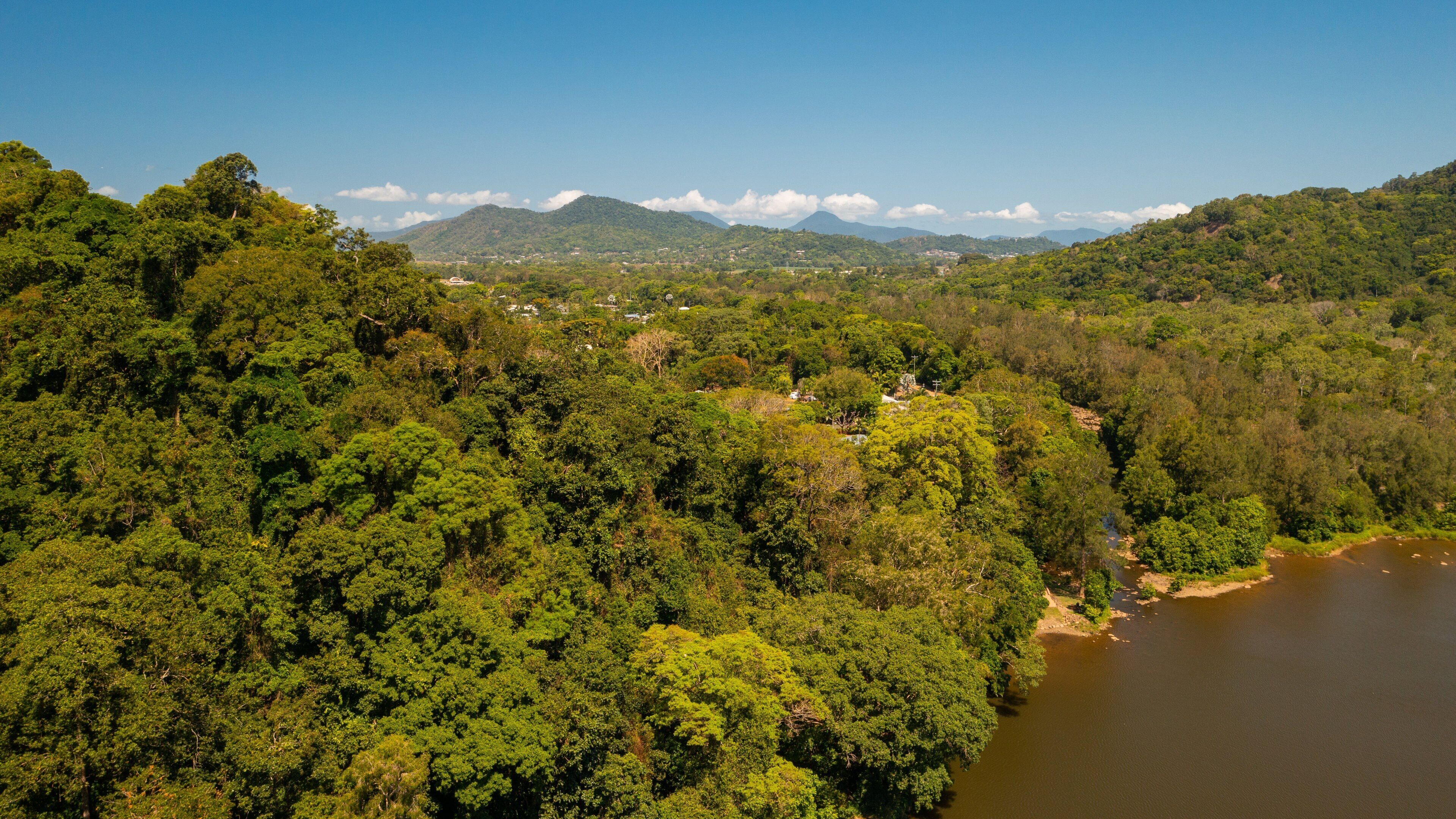 Barron Gorge National Park showing landscape views, tranquil scenes and general coastal views