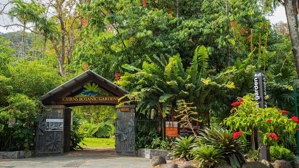 Flecker Botanic Gardens which includes a park