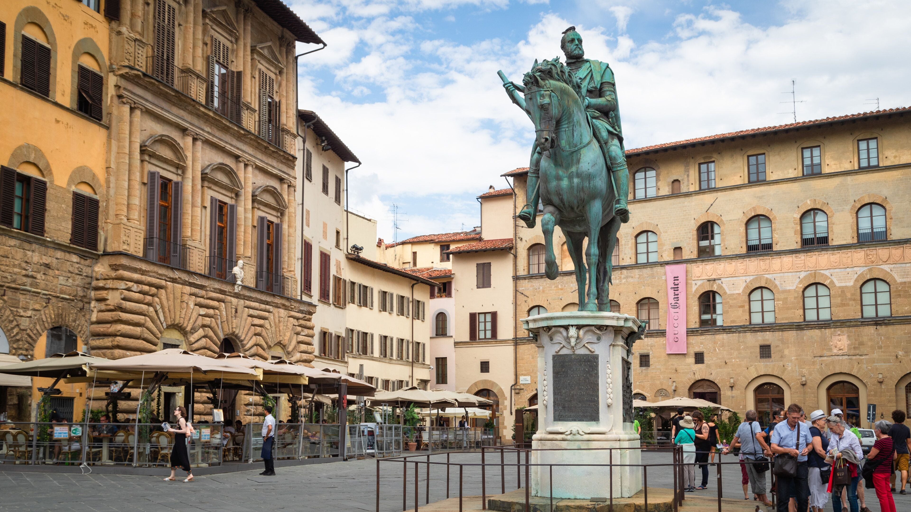 Arcetri which includes heritage elements and a statue or sculpture