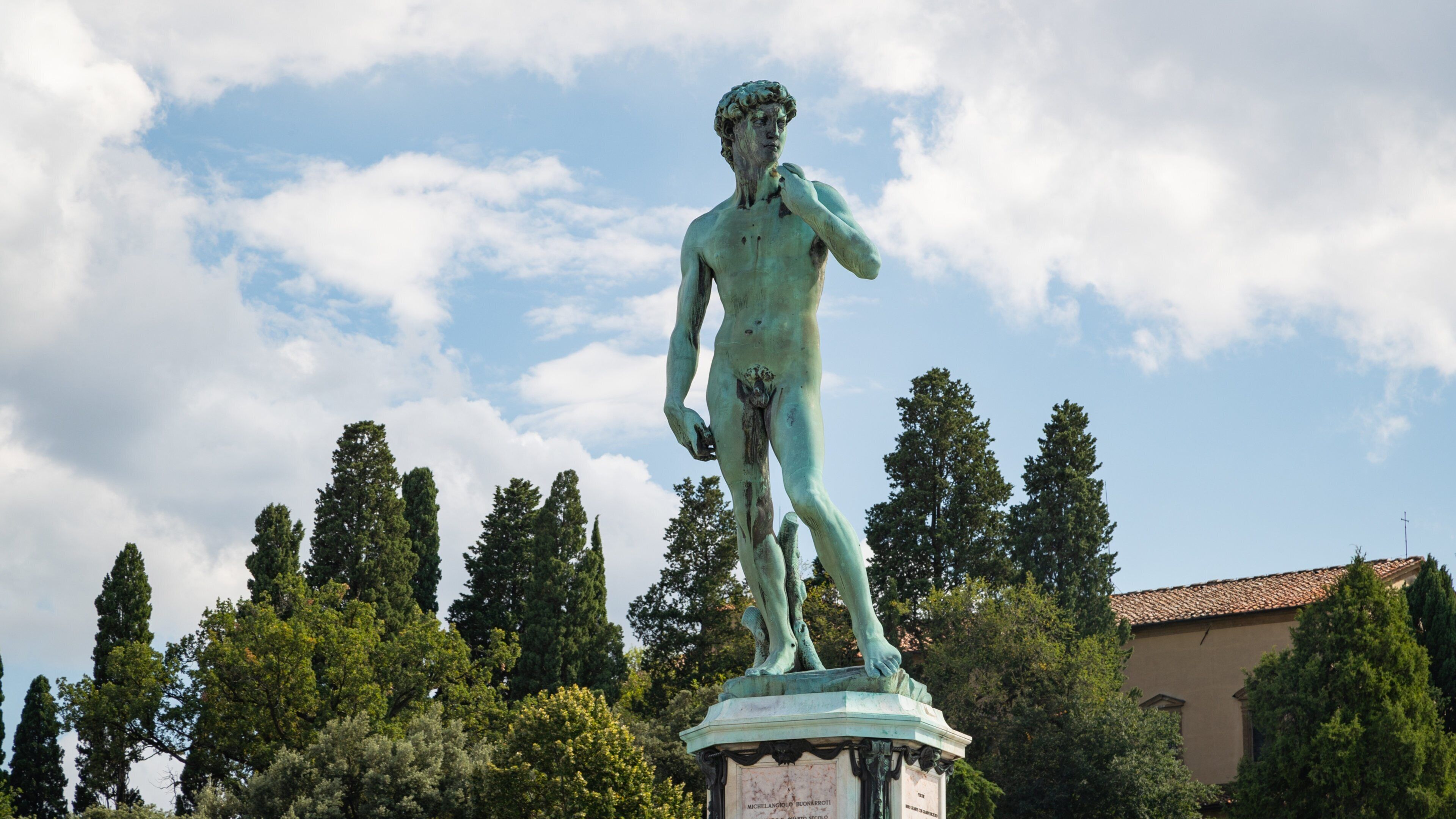 Arcetri featuring a statue or sculpture and heritage elements