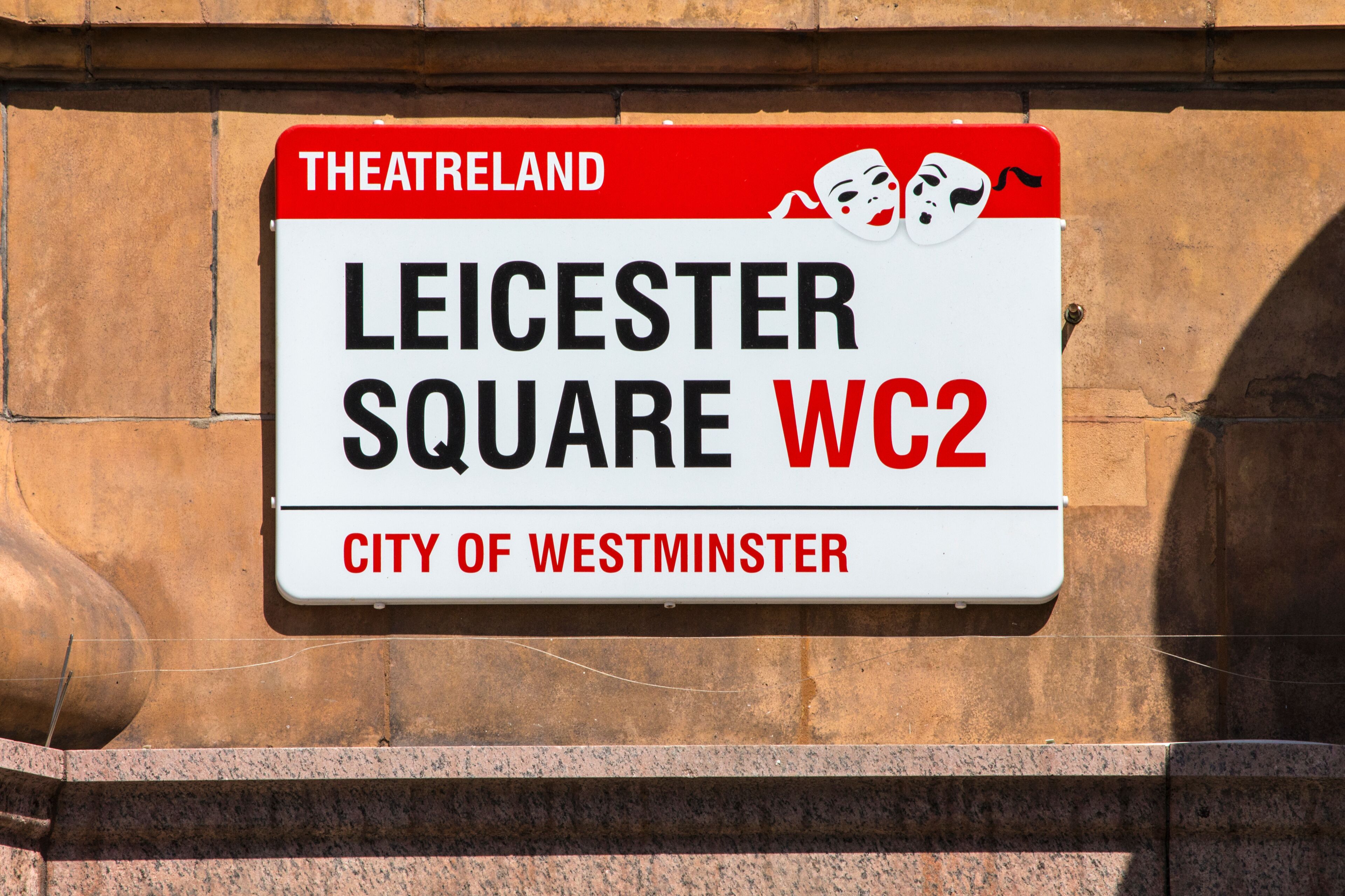 Leicester Square Street Sign
