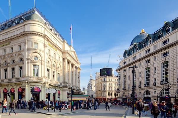 London das einen Stadt, Geschichtliches und Straßenszenen