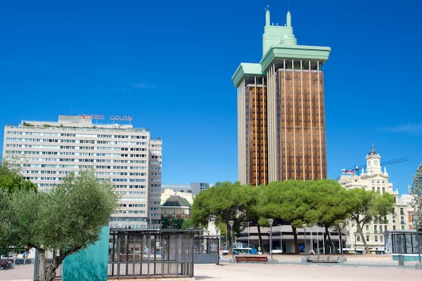 Plaza de Colon which includes a city and a square or plaza