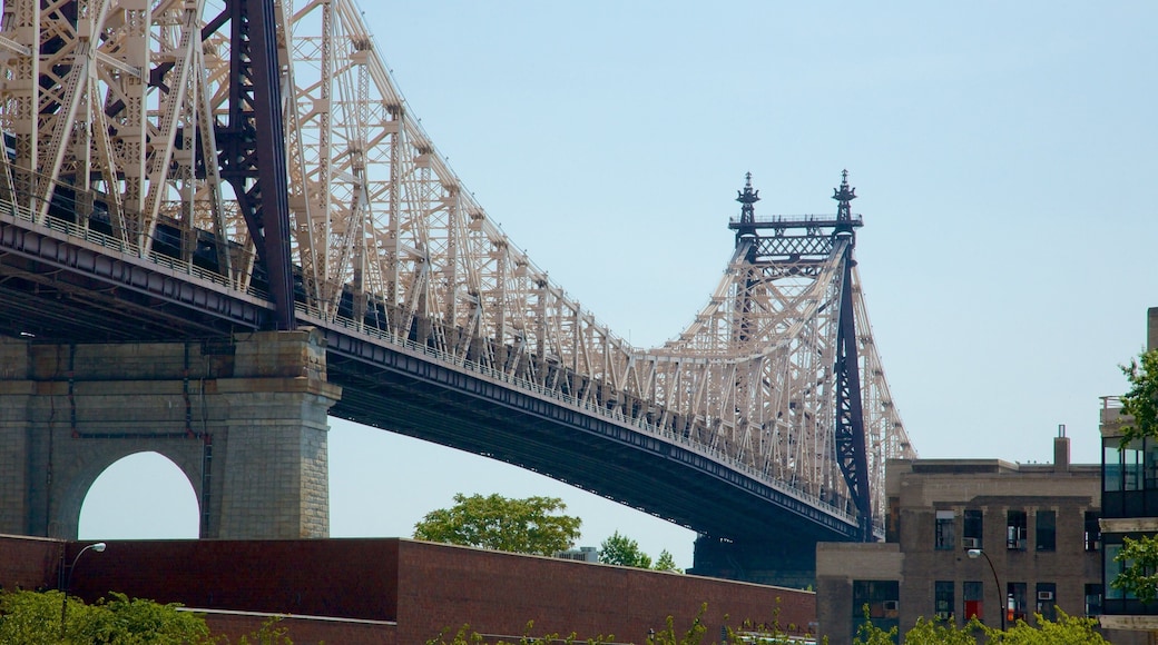 Williamsburg Bridge som omfatter en bro