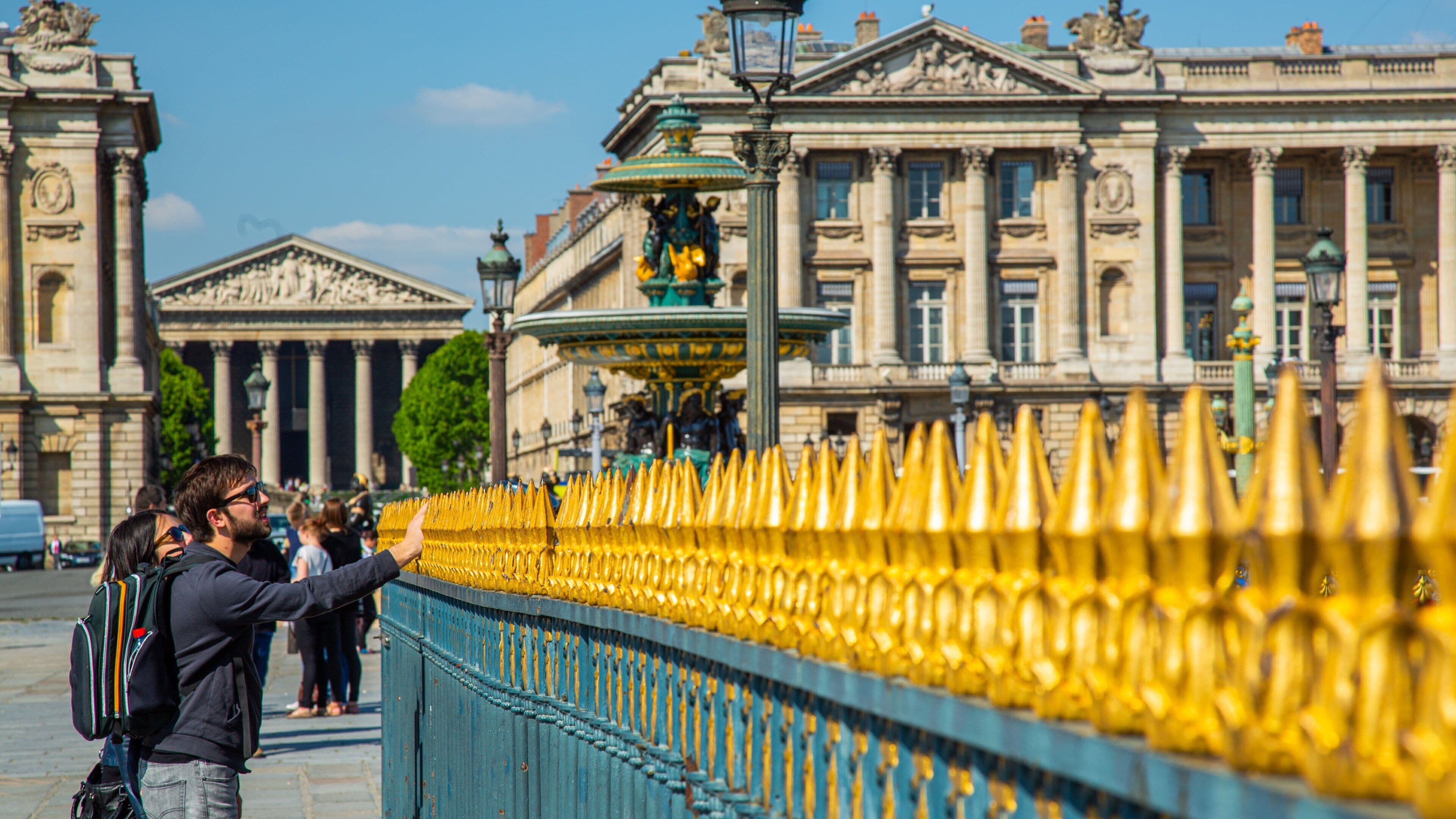 Place de la Concorde as well as a couple