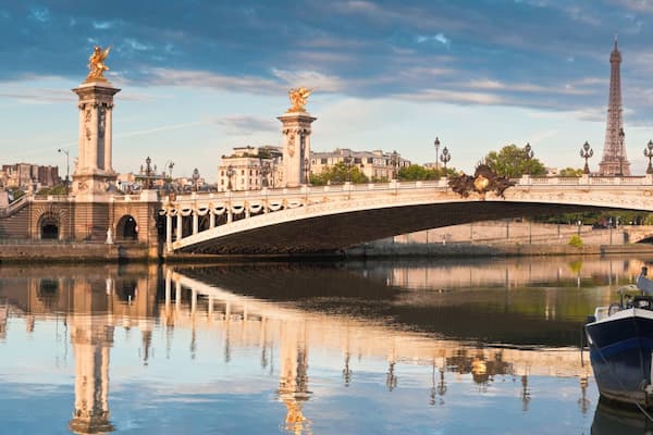 Pont Alexandre III & Eiffel Tower, Paris