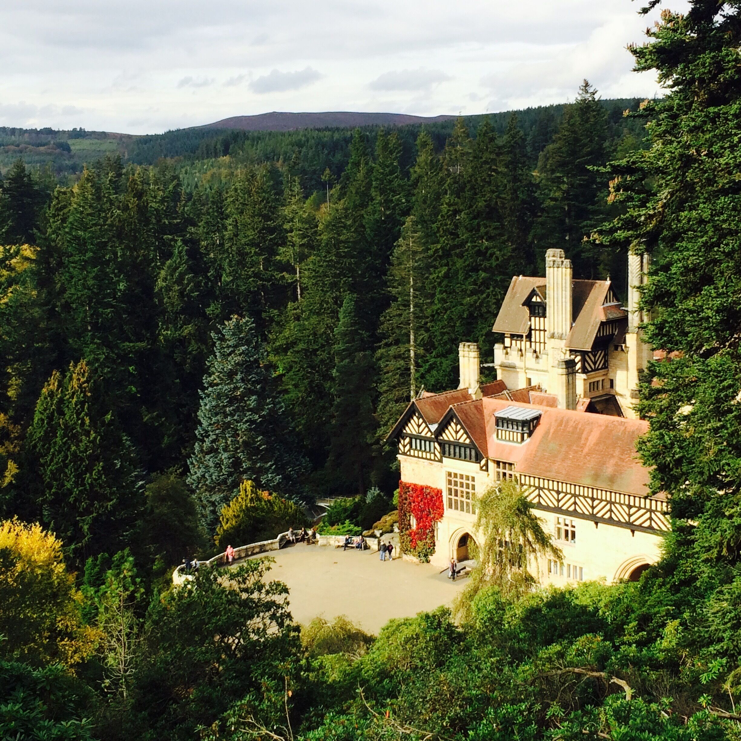 Cragside House, Northumberland. First house in the world powered by hydroelectricity, surrounded by amazing gardens. 