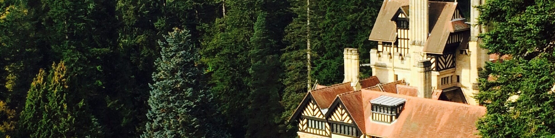 Cragside House, Northumberland. First house in the world powered by hydroelectricity, surrounded by amazing gardens.