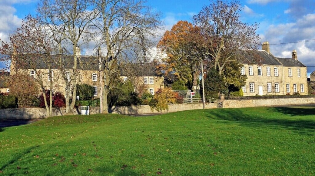 Green at west end of Whalton Village