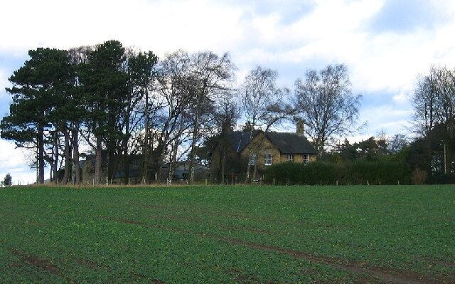 North Farm. North of Whalton on the road to Bolam