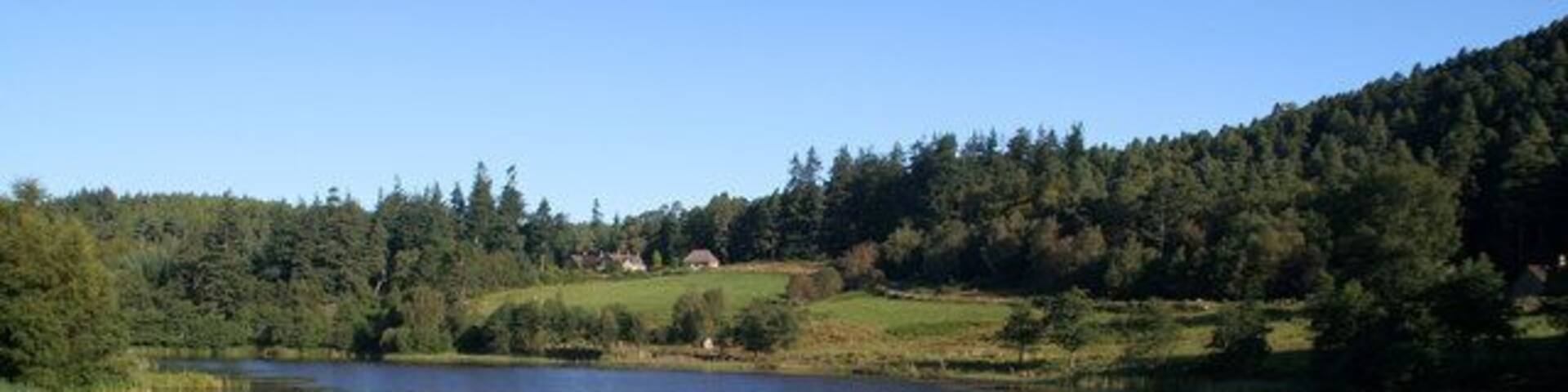 Tumbleton Lake. Tumbleton Lake in the Cragside Estate.