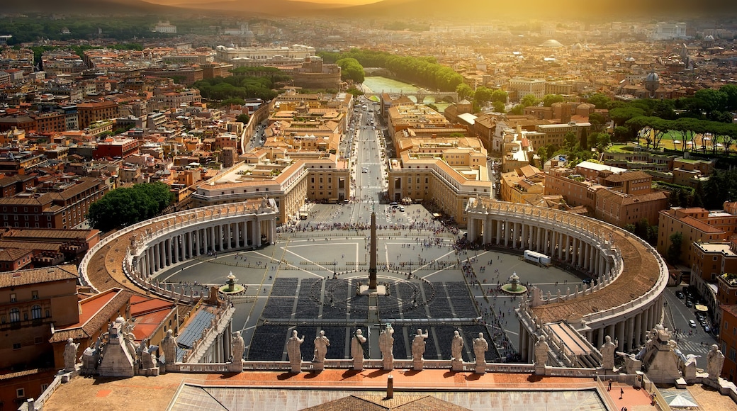 View on Vatican city