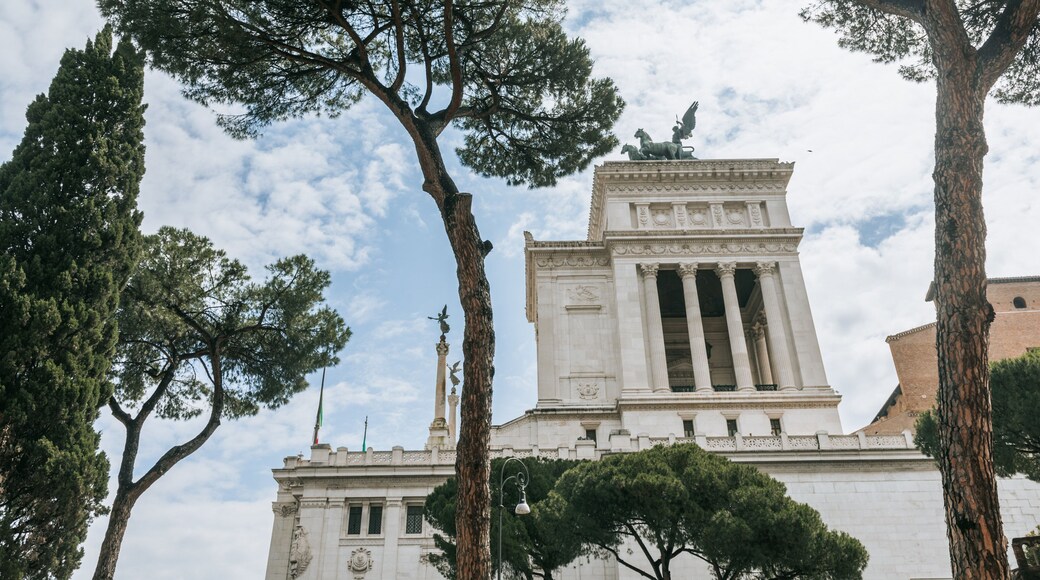 Piazza Venezia showing heritage architecture