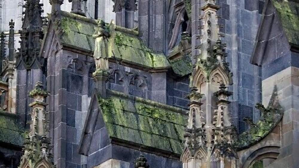 Part of the St. Jans Cathedrale in 's Hertogenbosch, The Netherlands