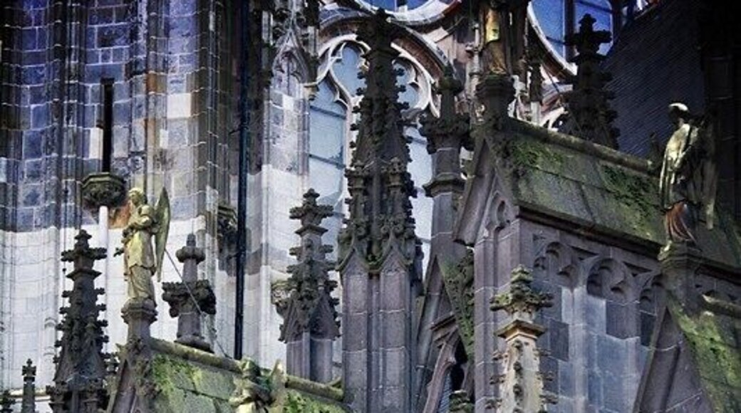 Part of the St. Jans Cathedrale in 's Hertogenbosch, The Netherlands