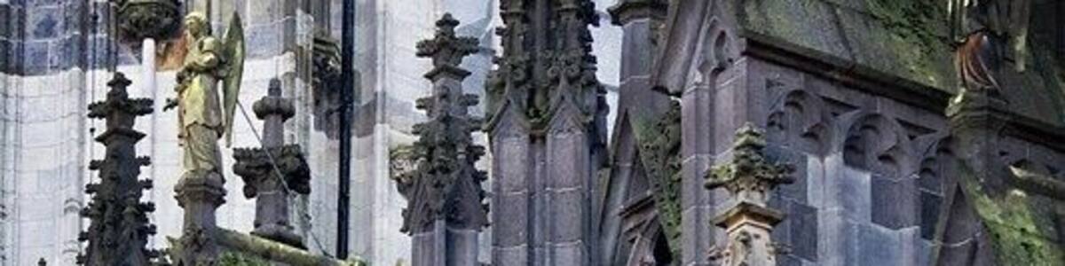 Part of the St. Jans Cathedrale in 's Hertogenbosch, The Netherlands