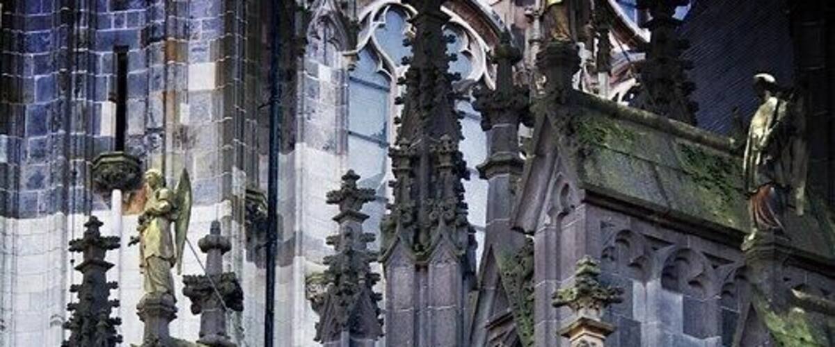 Part of the St. Jans Cathedrale in 's Hertogenbosch, The Netherlands