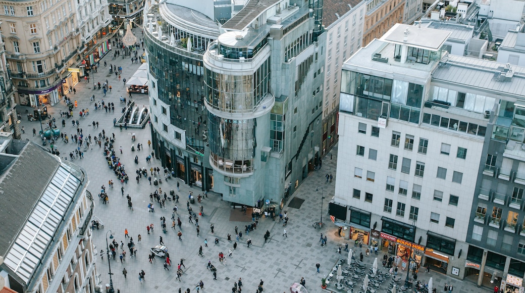 Stephansplatz which includes a city