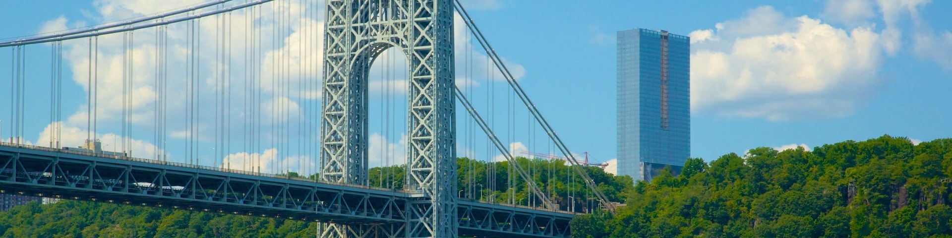 George Washington Bridge showing a bridge